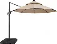 Fera 10 Ft Round Umbrella w/ LED Bulb