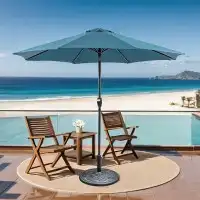 Soli 9' Outdoor Umbrella w/ Auto Tilt