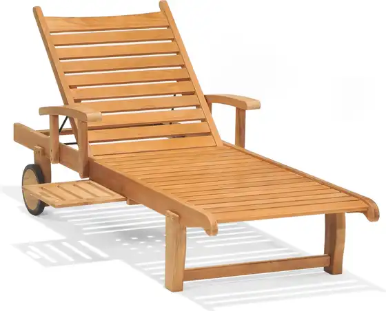 Balboa Single Adjustable Chaise with Arms