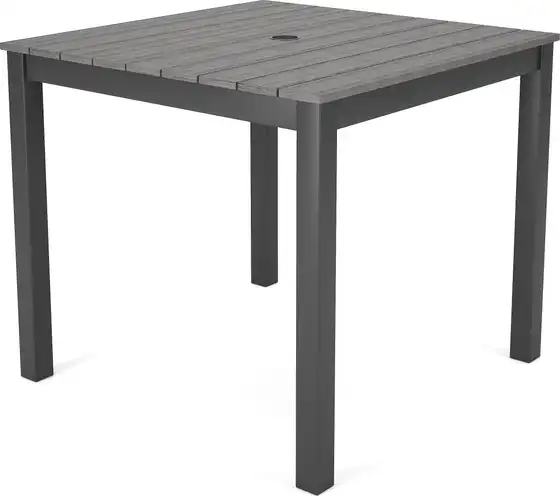Chalfonte 33″ Square Dining Table with Umbrella Hole