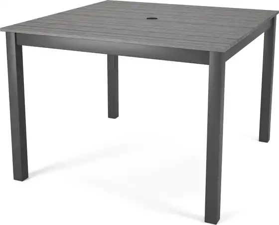 Chalfonte 41″ Square Dining Table with Umbrella Hole